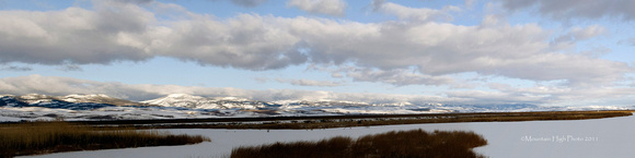 The Cache Mountains in the Bear Lake Valley